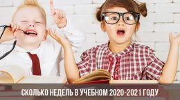 Сколько недель в учебном 2020-2021 году