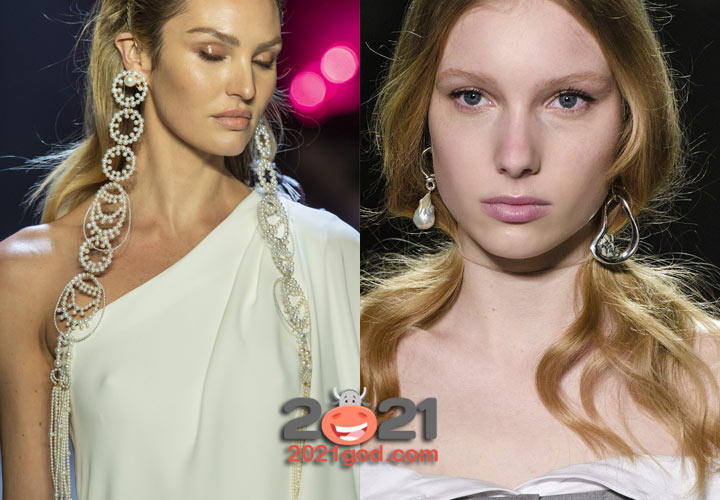 Модные массивные украшения на Новый Год 2021