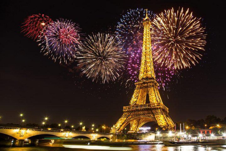 новый год во Франции