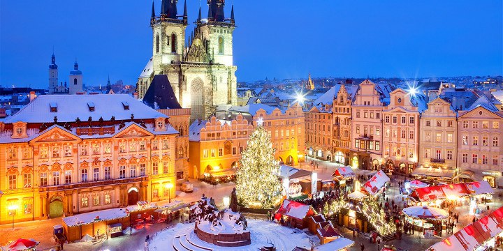 новый год в Праге