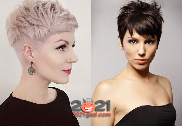 Модная стрижка пикси на 2020-2021 год