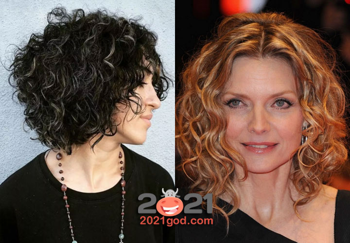 Модные женские стрижки для крутящихся волос на 2020 и 2021 год