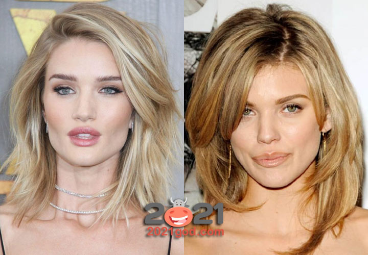 Модные стрижки на 2020-2021 год - лесенка