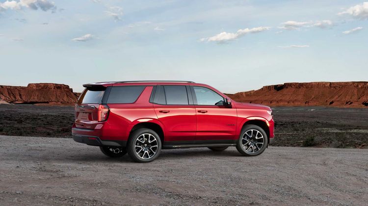 Экстерьер Шевроле Тахо 2021 года