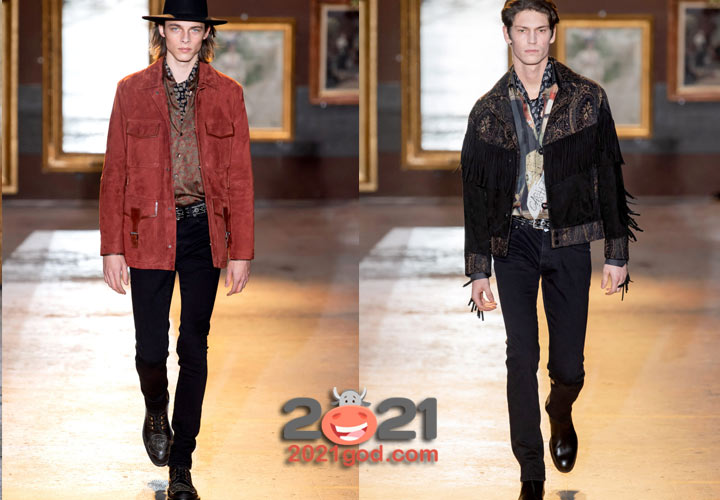 Замшевые куртки осень-зима 2020-2021