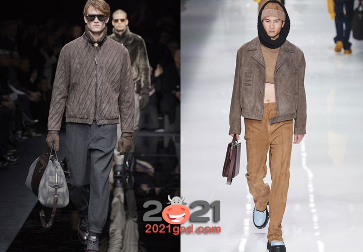 Замшевые осенние мужские куртки осень-зима 2020-2021