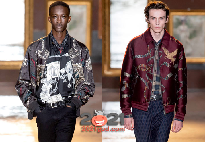 Легкие текстильные бомберы осень-зима 2020-2021