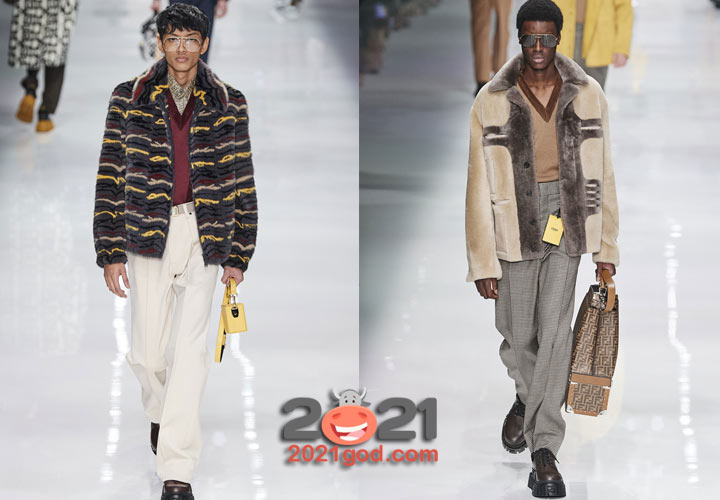 Мужские куртки 2020-2021 - трендовый мех