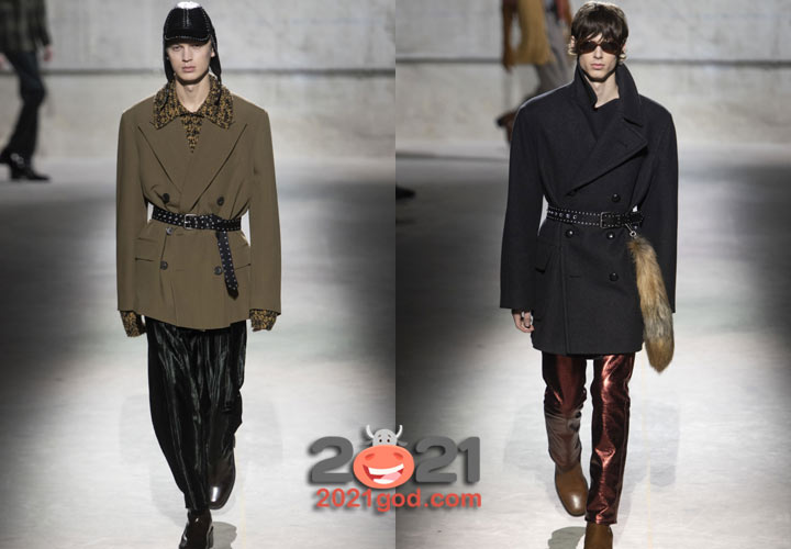 Модное мужское полупальто осень-зима 2020-2021