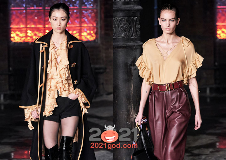 Рюши и воланы - тренды сезона осень-зима 2020-2021