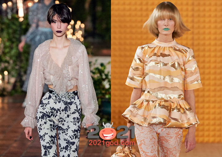 Модные модели блуз на осень-зима 2020-2021