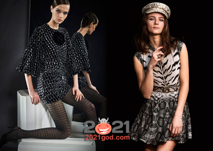 Короткое блестящее платье на Новый Год 2021