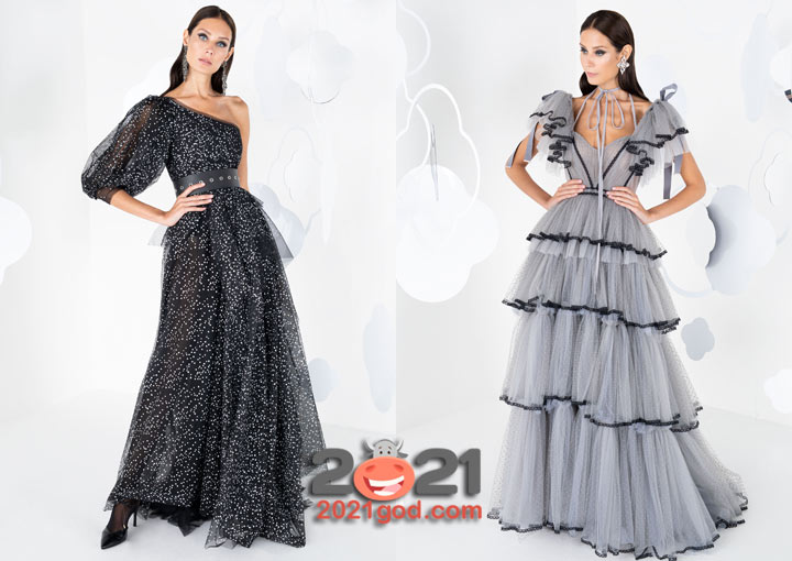 Вечернее платье на Новый Год 2021