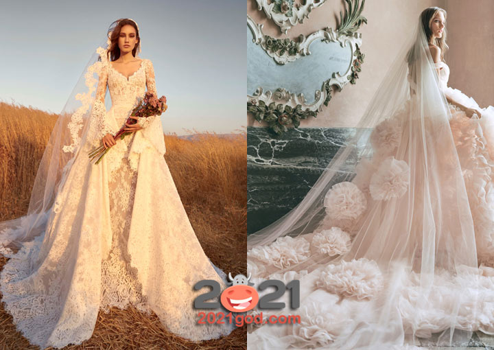 Трендовые свадебные платья осень-зима 2020-2021