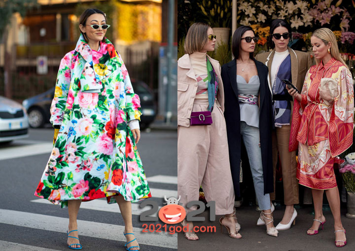 Уличная мода Милана - осень-зима 2020-2021