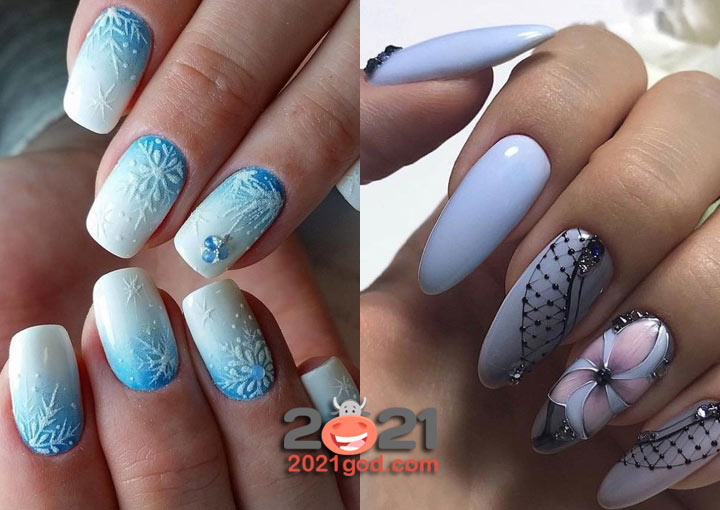 Гель-лак зимы 2020-2021 года