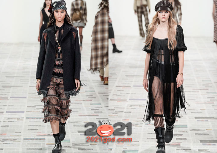 Бахрома - модный тренд зимы 2020-2021