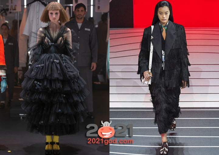 Тренды сезона осень-зима 2020-2021 - бахрома