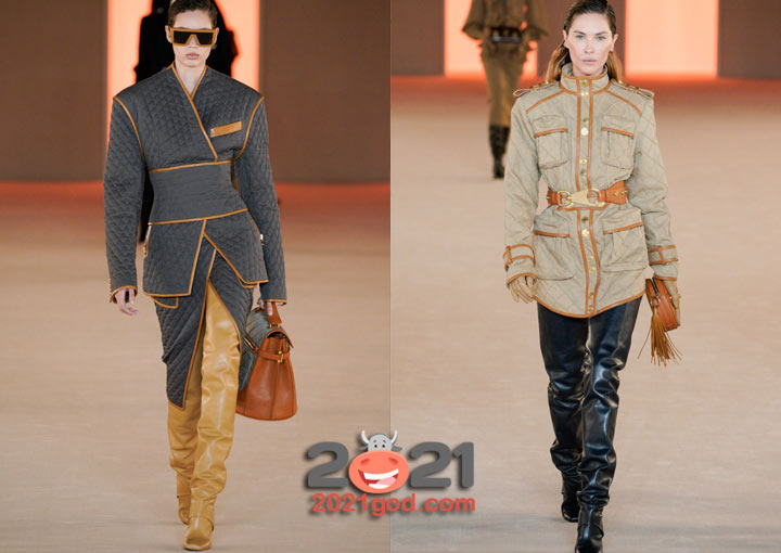 Стеганые куртки сезона осень-зима 2020-2021