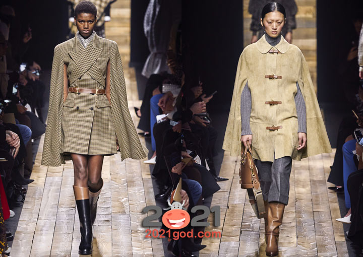 Кейпы сезона осень-зима 2020-2021