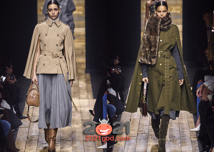 Луки сезона осень-зима 2020-2021 - модные кейпы