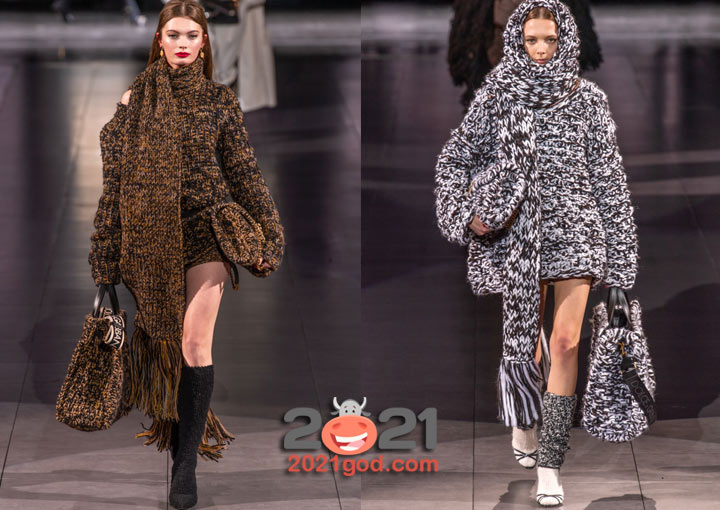 Dolce & Gabbana осень-зима 2020-2021 - модные луки