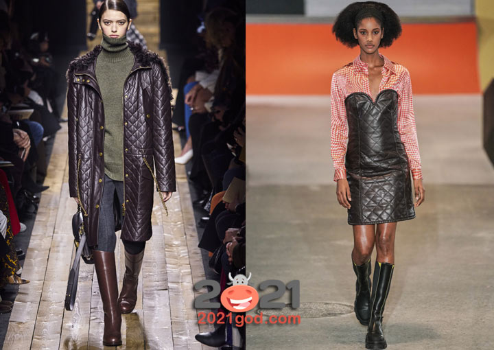 Модные стеганые луки осень-зима 2020-2021