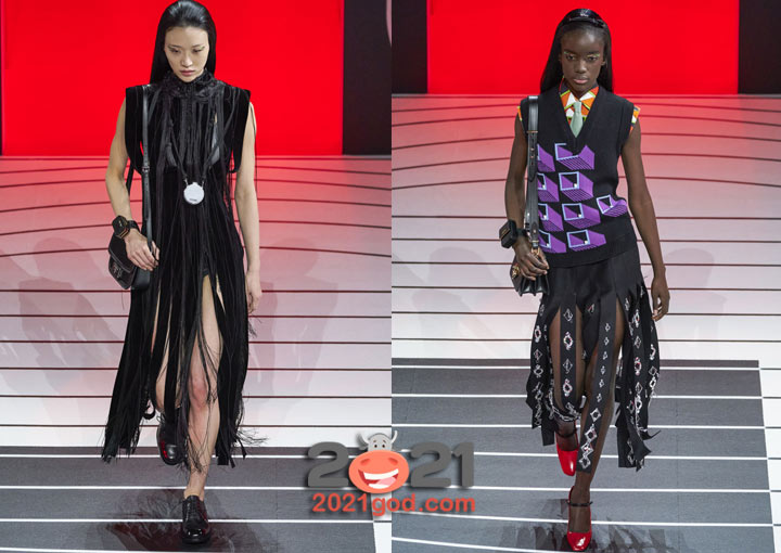 Модные луки с бахромой на 2020-2021 год