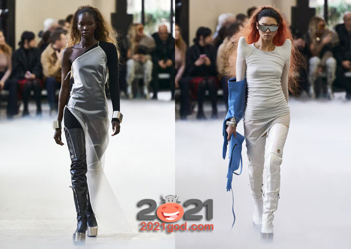 Модные сапоги осень-зима 2020-2021 года - высокие кожаные ботфорты