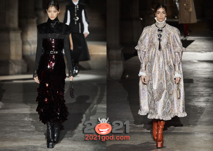 Модные сапоги на платформе на 2021 год