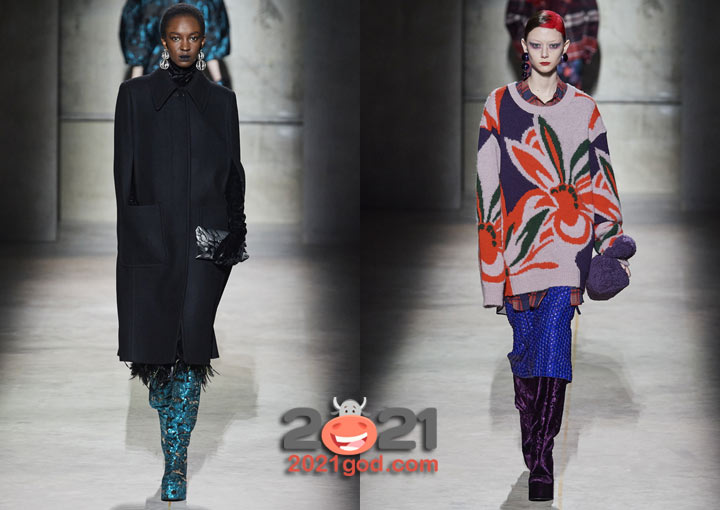 Текстильные сапожки осень-зима 2020-2021