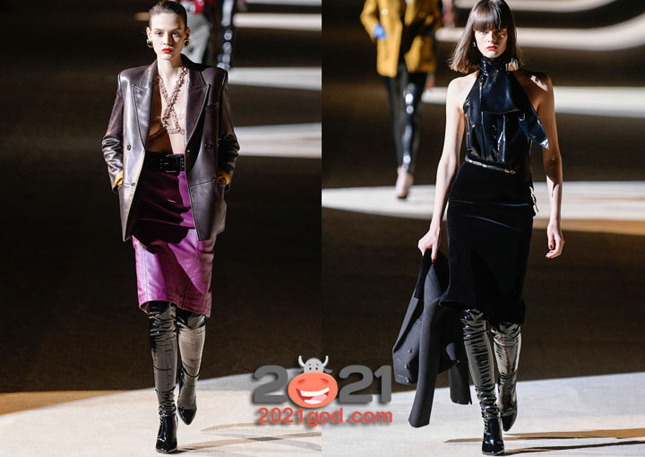 Тренды 2021 года - сапоги чулки