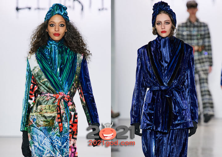 Модные цветные тюрбаны 2021 года