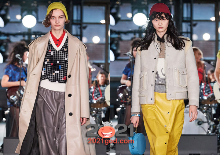 Модная цветная шапка бини осень-зима 2020-2021