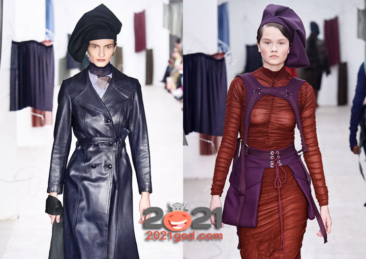 Объемные береты 2021 года