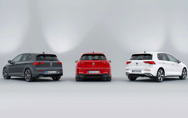 Volkswagen Golf модели 2020-2021 года