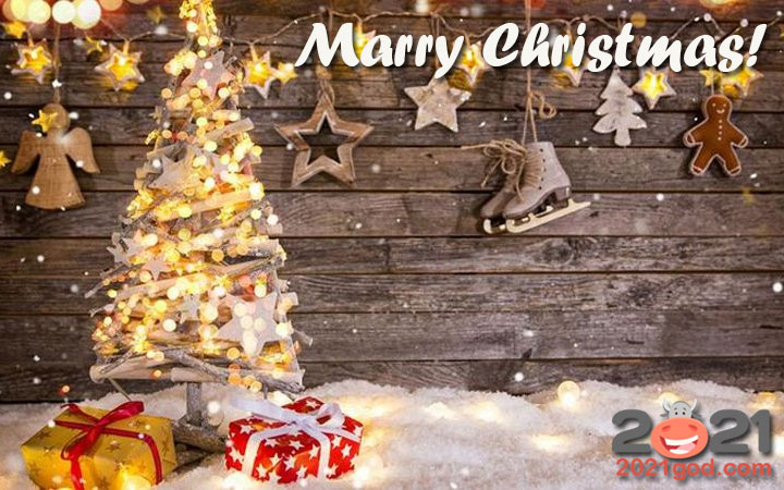 Классические поздравления с Рождеством на 2021 год