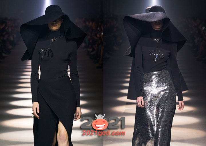 Шляпы Givenchy - женская мода 2020-2021 гоад