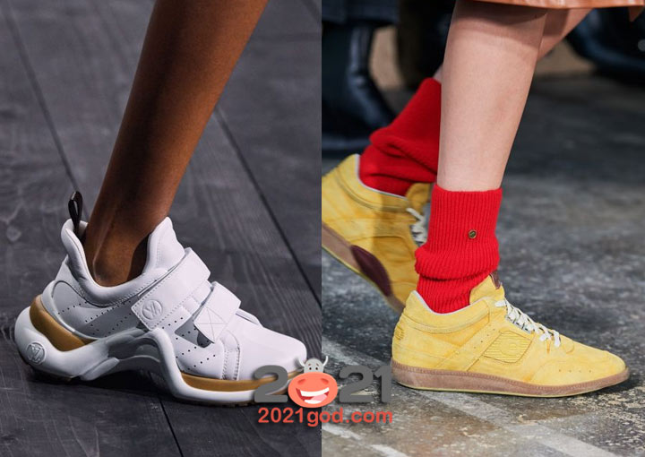 Модные кроссовки зимы 2020-2021