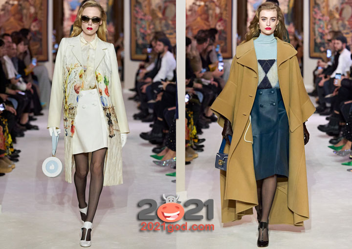 Тренды верхней одежды зима 2020-2021 - модные пальто