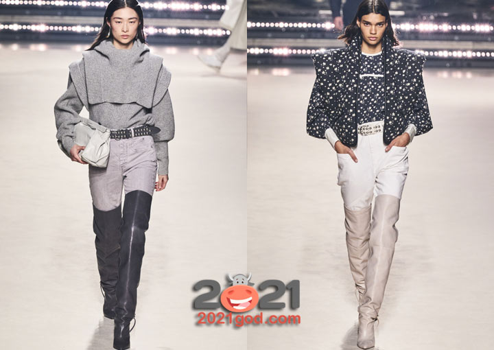 Модные сапоги 2021 года