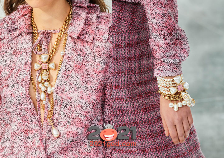 Модные украшения с жемчугом зима 2020-2021