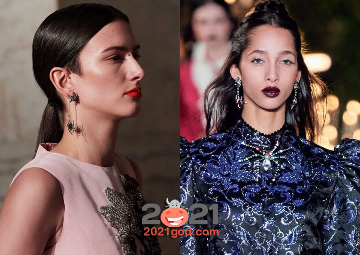 Модные аксессуары 2021 года в виде паучков