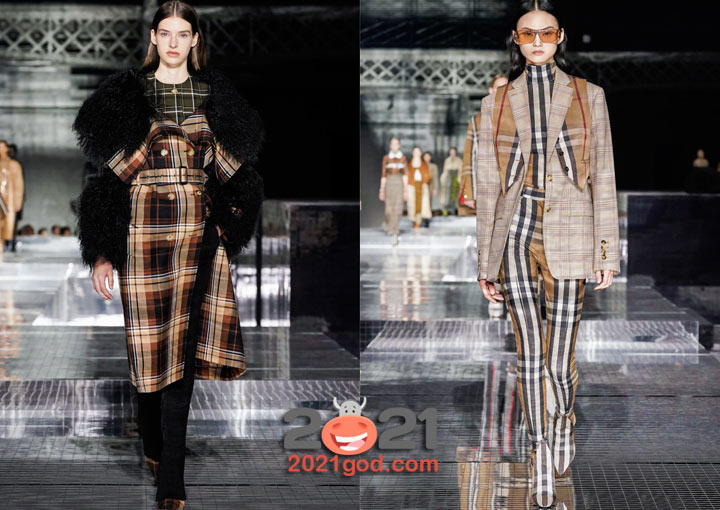 Модная клетка - принты зимы 2020-2021