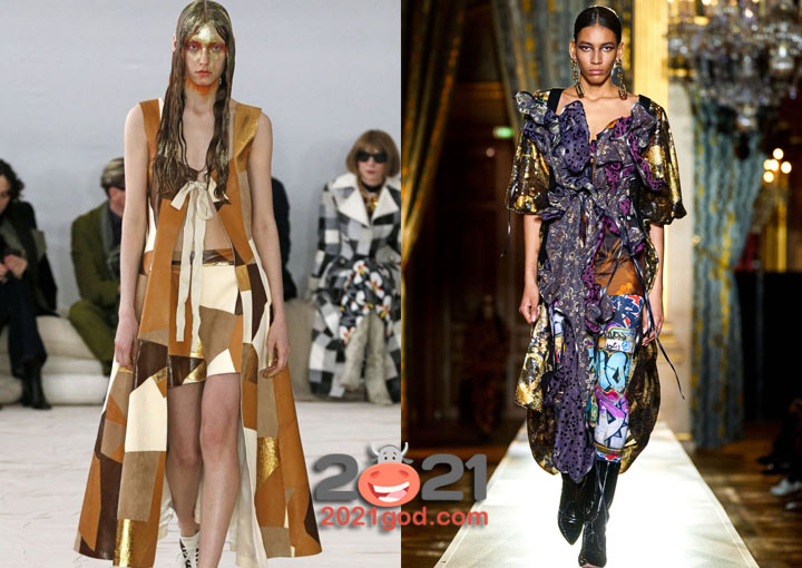 Лоскутный принт - тренды 2021 года