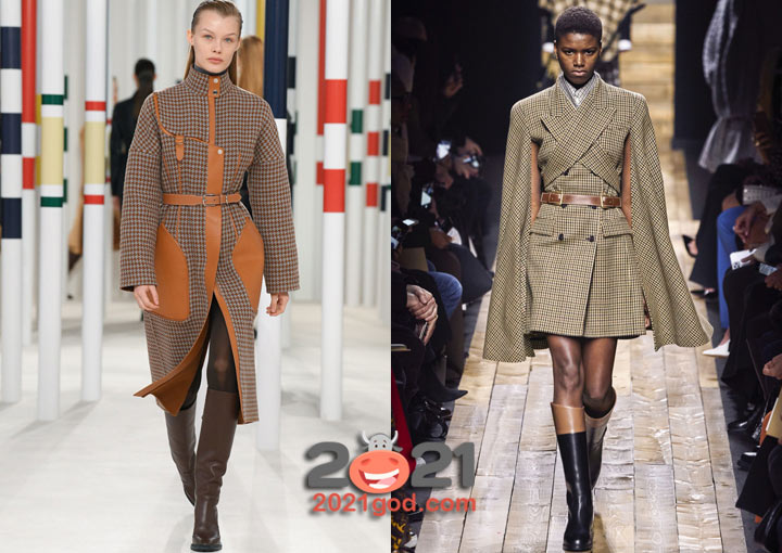 Гусиная лапка - модный принт зимы 2020-2021