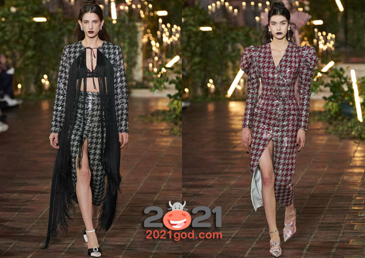 Крупная гусиная лапка - принты 2021 года