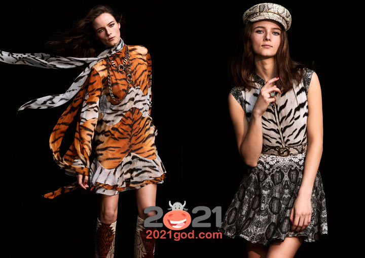 Модные тигровые принты зимы 2020-2021