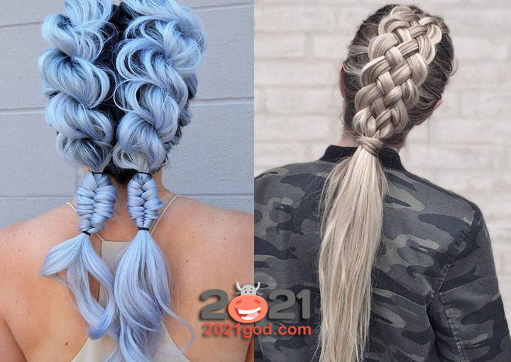 Прически с косами - модные идеи зимы 2020-2021