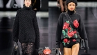 Модные черные свитера осень-зима 2020-2021
